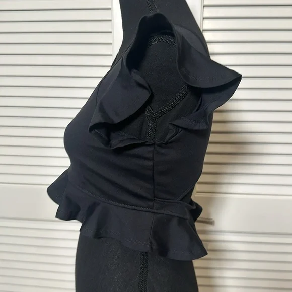 Free People Movement Black Crop Top (Small/Medium, Like New) - Picture 2 of 8